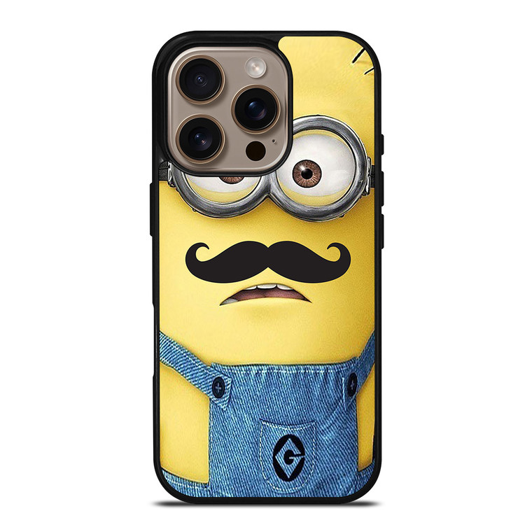 MINION WITH MOUSTACHE iPhone 16 Pro Case Cover