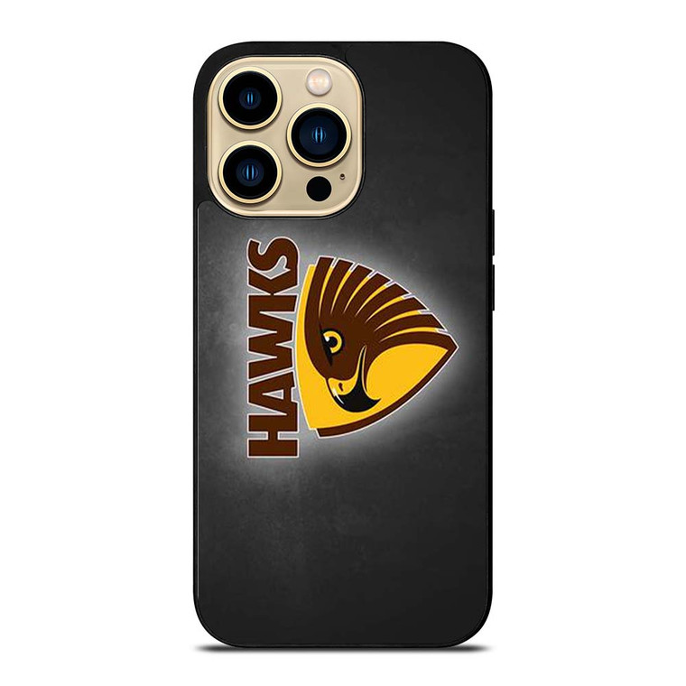 HAWTHORN HAWKS FOOTBALL CLUB LOGO AUSTRALIA iPhone 14 Pro Max Case Cover