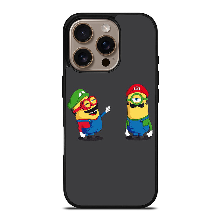 MINIONS MARIO AND LUIGI iPhone 16 Pro Case Cover