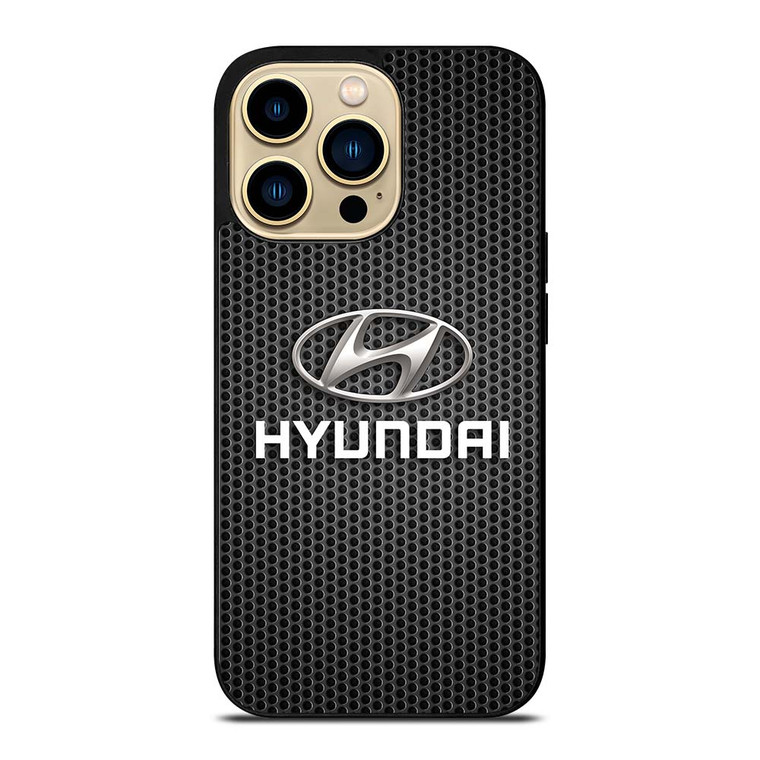 HYUNDAI METAL LOGO iPhone 14 Pro Max Case Cover