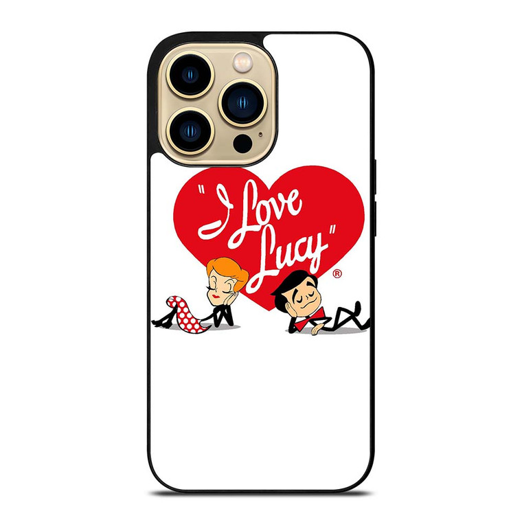 I LOVE LUCY FALLING LOVE iPhone 14 Pro Max Case Cover