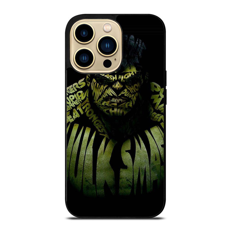 INCREDIBLE HULK QUOTE iPhone 14 Pro Max Case Cover