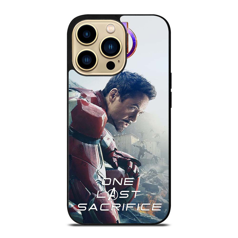 IRON MAN AVENGERS ENDGAME SACRIFICE iPhone 14 Pro Max Case Cover