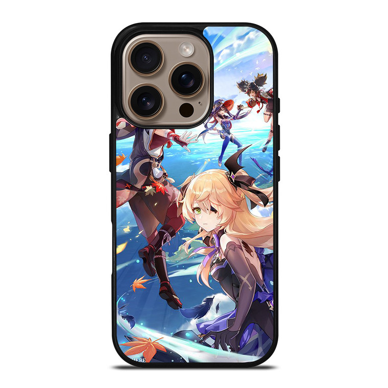 MOBILE GAME CHARACTERS GENSHIN IMPACT iPhone 16 Pro Case Cover