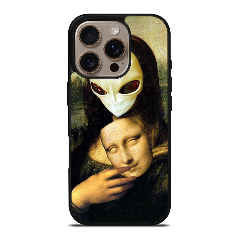 MONA LISA ALIEN iPhone 16 Pro Case Cover