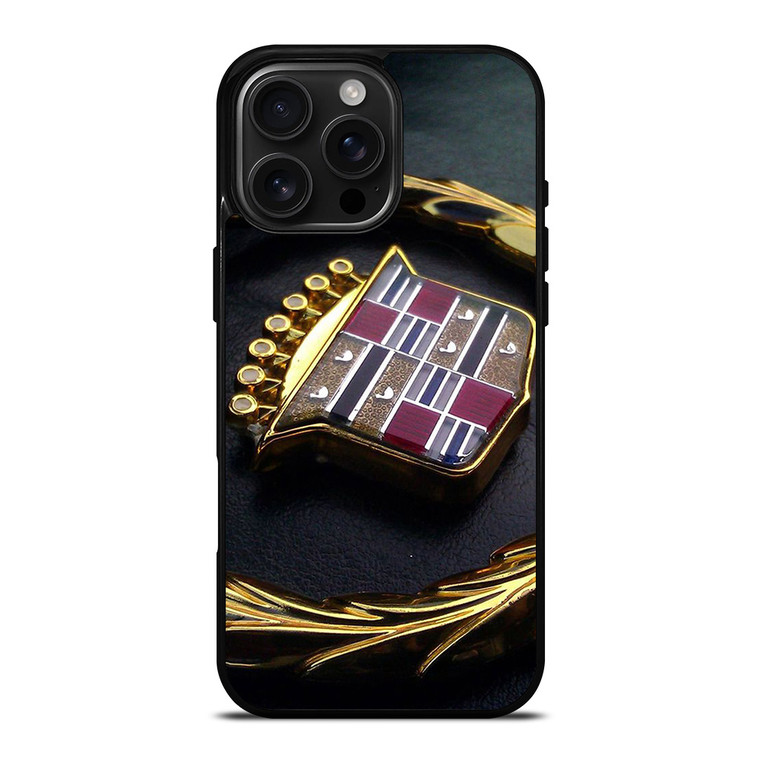 CADILLAC LUXURY CAR LOGO iPhone 16 Pro Max Case Cover CADILLAC LUXURY CAR LOGO iPhone 16 Pro Max Case Cover