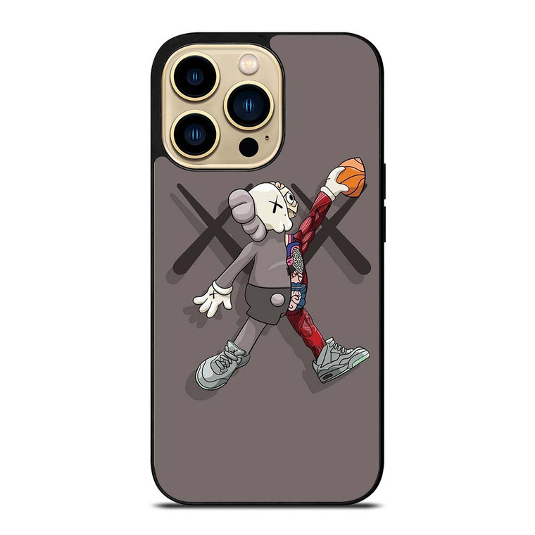 KAWS AIR JORDAN iPhone 14 Pro Max Case Cover