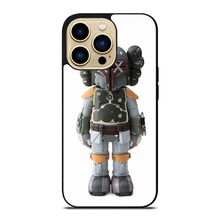 KAWS BOBA FETT STAR WARS iPhone 14 Pro Max Case Cover