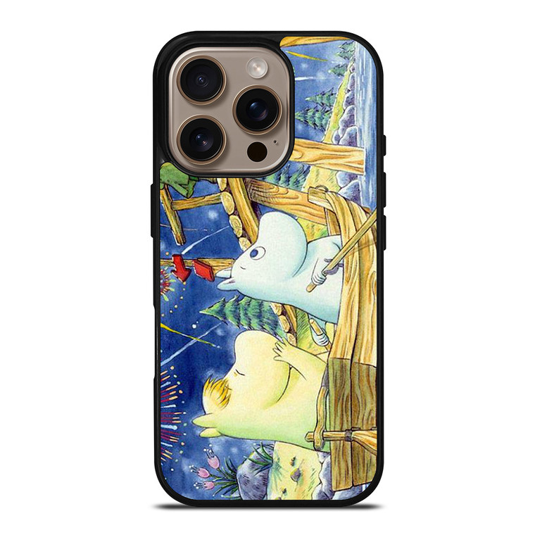 MOOMIN CARTOON LOVE iPhone 16 Pro Case Cover