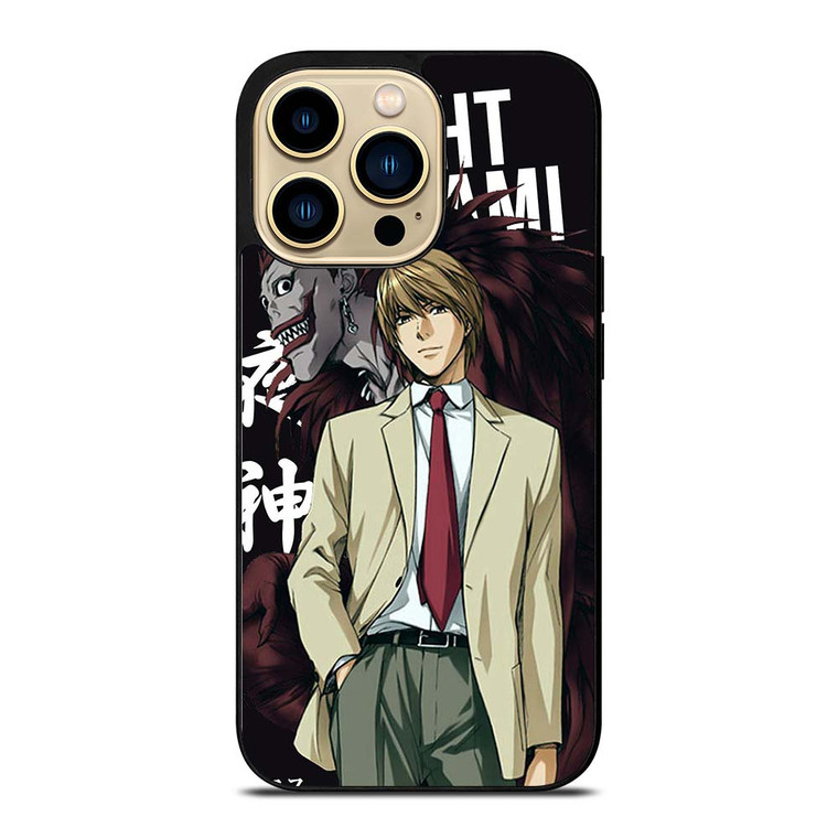 LIGHT YAGAMI AND RYUK DEATH NOTE iPhone 14 Pro Max Case Cover