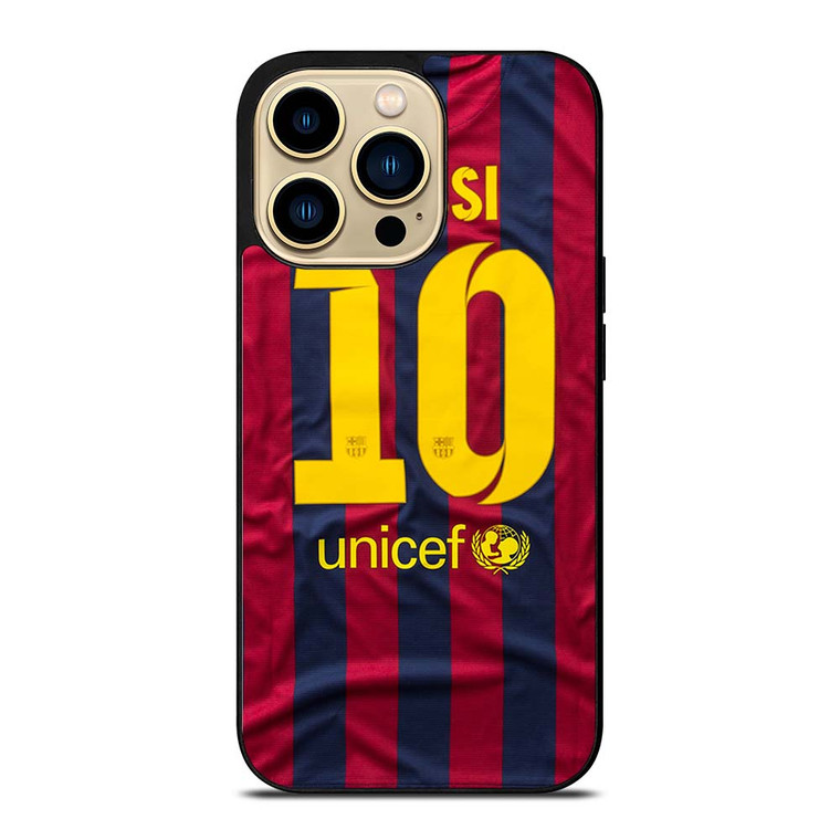 LIONEL MESSI 10 JERSEY BARCELONA iPhone 14 Pro Max Case Cover