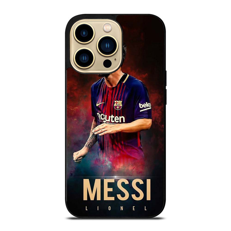 LIONEL MESSI BARCELONA 3 iPhone 14 Pro Max Case Cover
