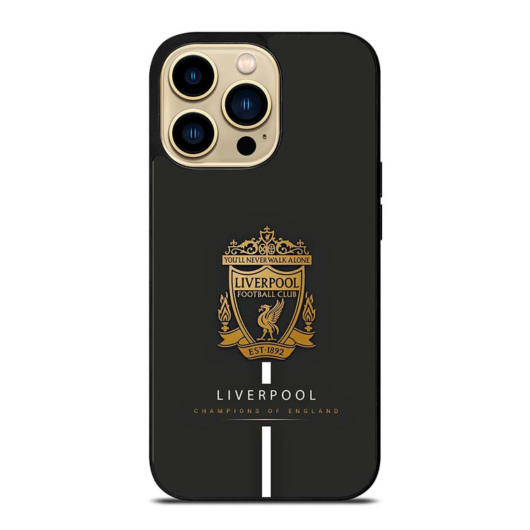LIVERPOOL FC CHAMPIONS OF ENGLAND iPhone 14 Pro Max Case Cover