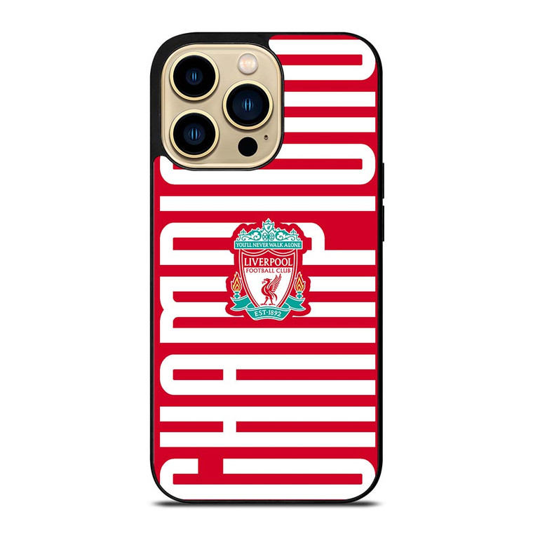 LIVERPOOL FC CHAMPIONS iPhone 14 Pro Max Case Cover