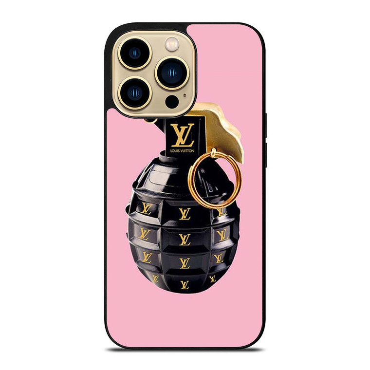 LOUIS VUITTON LV LOGO GRENADE iPhone 14 Pro Max Case Cover