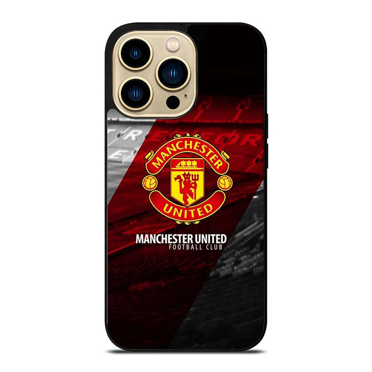 MANCHESTER UNITED FC LOGO iPhone 14 Pro Max Case Cover