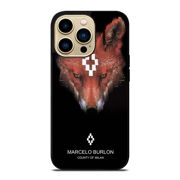 MARCELO BURLON FOX iPhone 14 Pro Max Case Cover