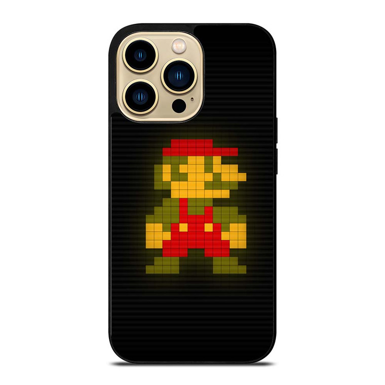 MARIO BROS 8 BIT iPhone 14 Pro Max Case Cover