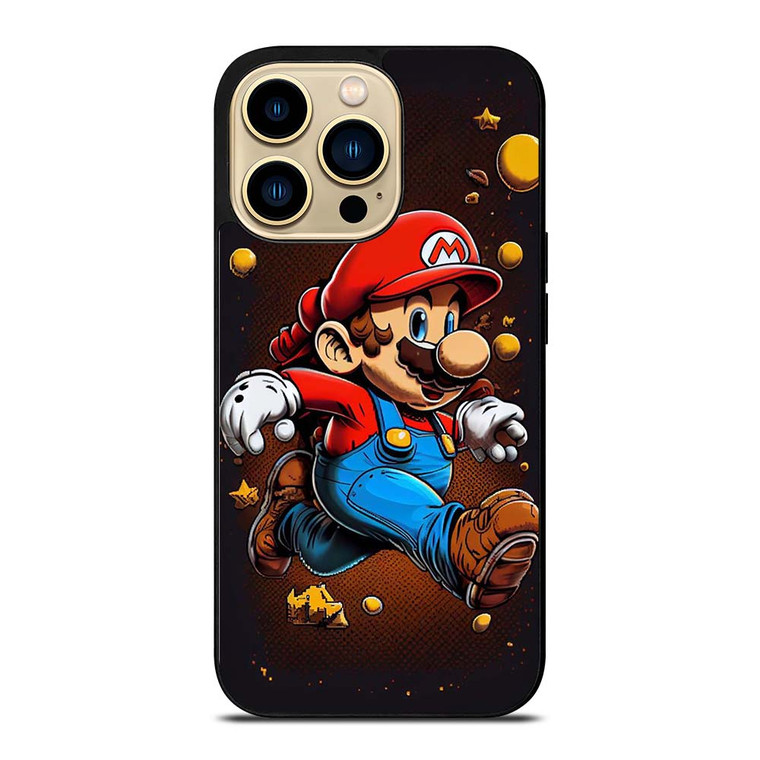 MARIO BROSS GAME CARTOON iPhone 14 Pro Max Case Cover