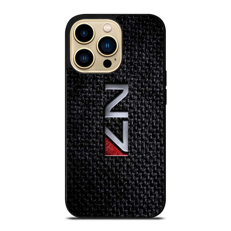 MASS EFFECT N7 METAL LOGO iPhone 14 Pro Max Case Cover