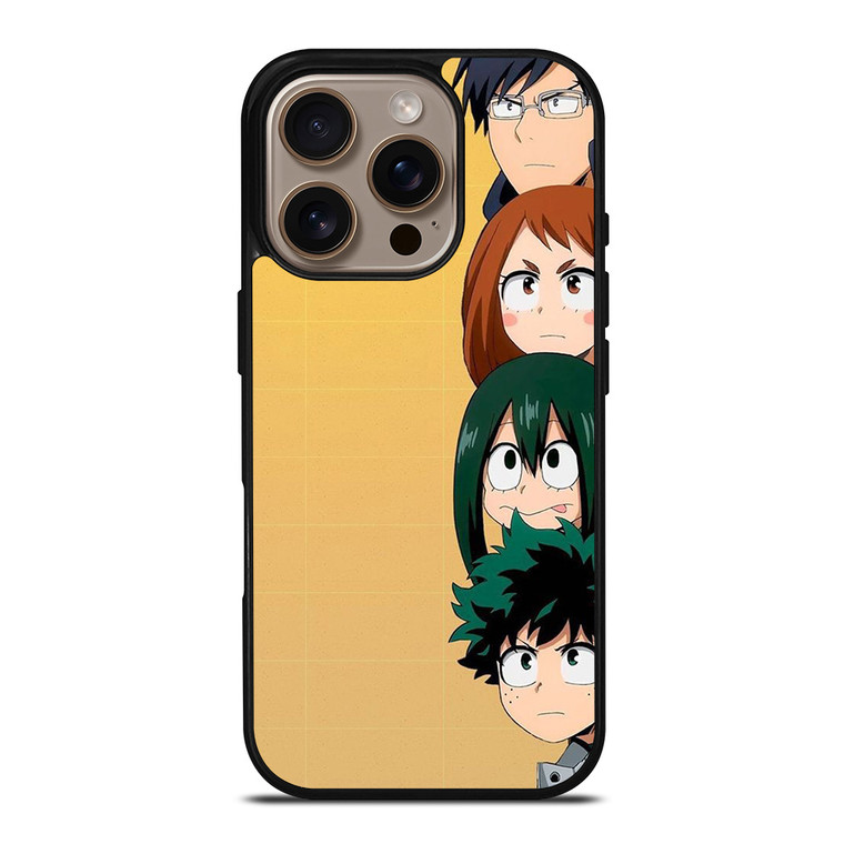 MY HERO ACADEMIA FUNNY FACE iPhone 16 Pro Case Cover