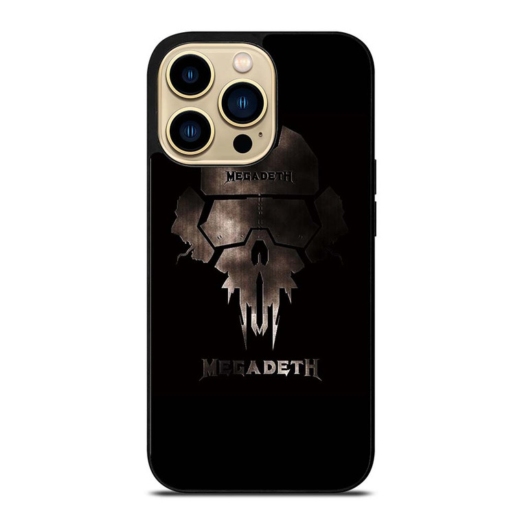 MEGADETH METAL BAND LOGO iPhone 14 Pro Max Case Cover