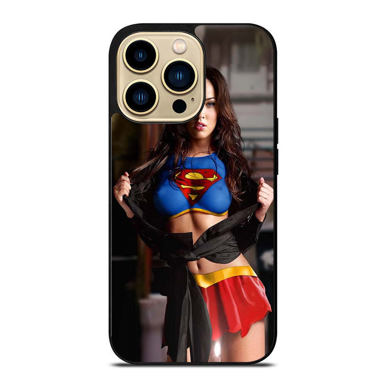 MEGAN FOX SUPER GIRL iPhone 14 Pro Max Case Cover