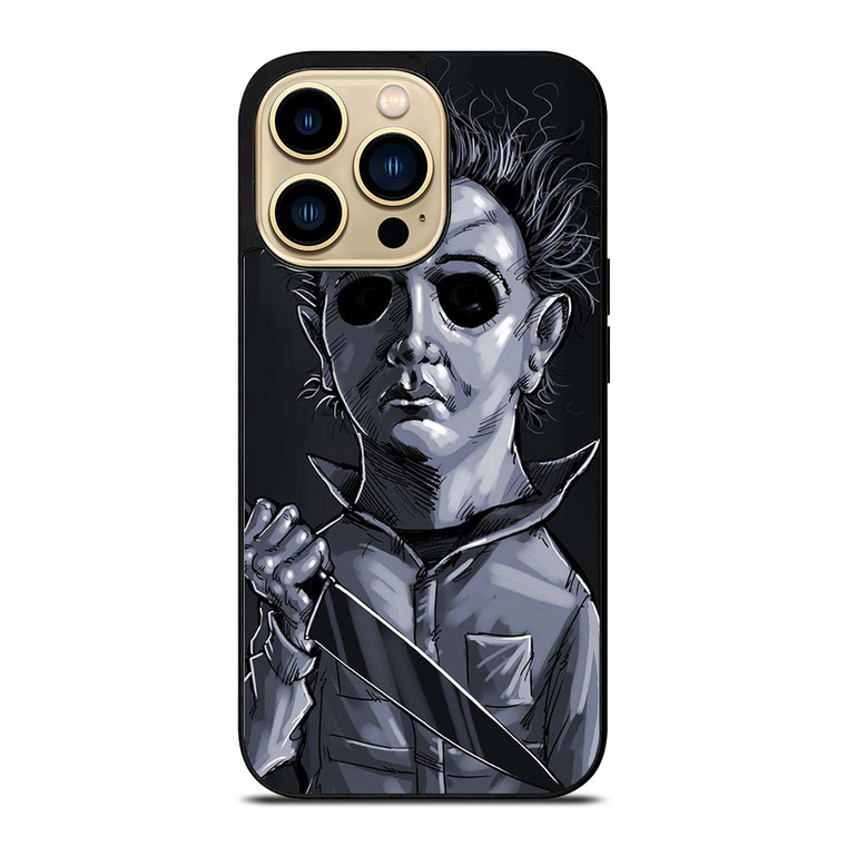 MICHAEL MYERS HALLOWEEN ART iPhone 14 Pro Max Case Cover