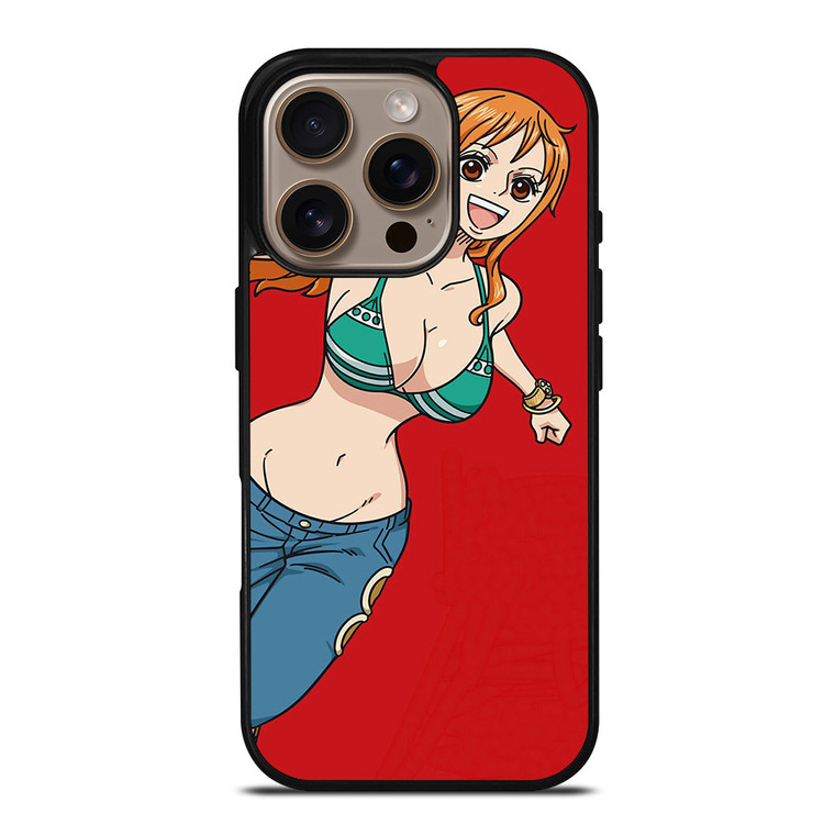 NAMI ONE PIECE CARTOON iPhone 16 Pro Case Cover