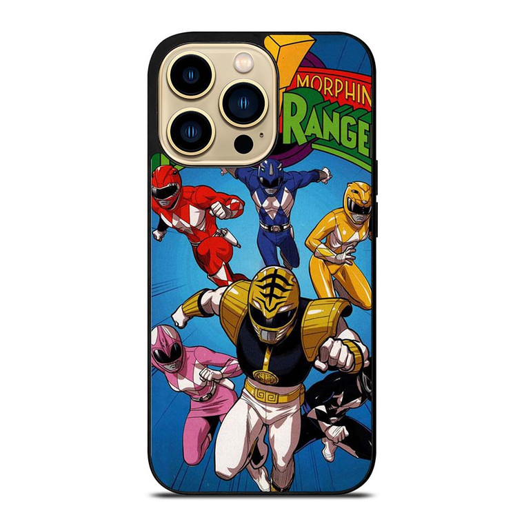 MIGHTY MORPHIN POWER RANGERS CARTOON iPhone 14 Pro Max Case Cover
