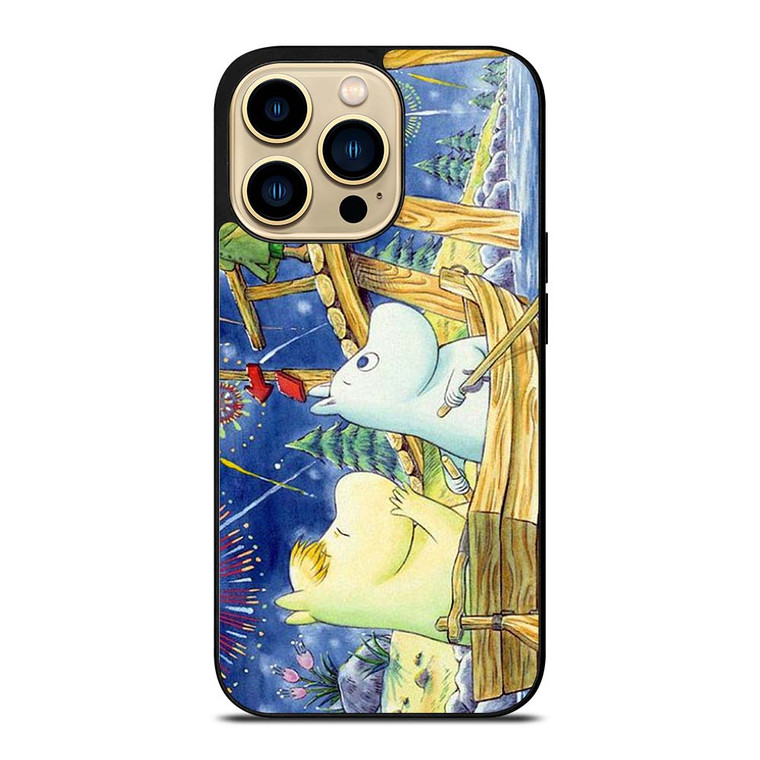 MOOMIN CARTOON LOVE iPhone 14 Pro Max Case Cover