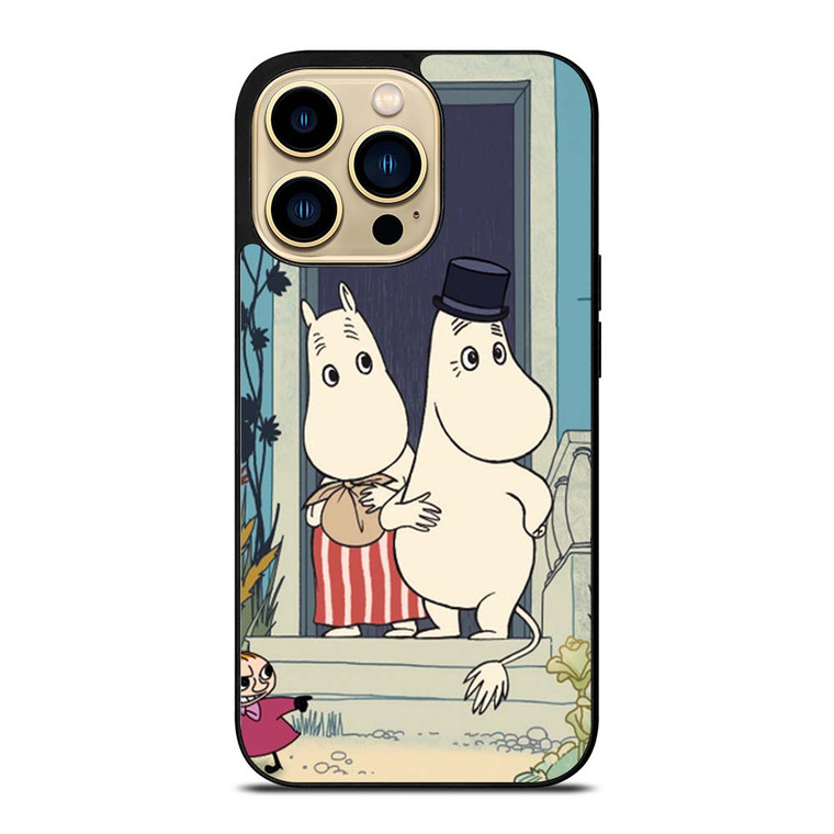 MOOMIN CARTOON iPhone 14 Pro Max Case Cover