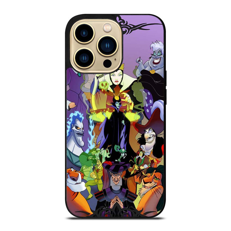 NEW DISNEY VILLAINS CARTOON iPhone 14 Pro Max Case Cover