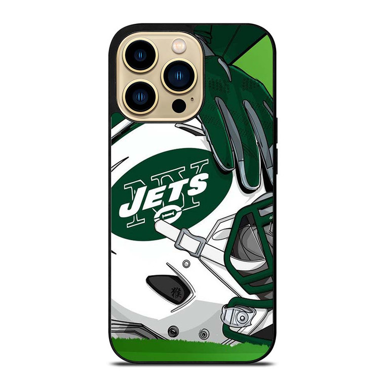 NEW YORK JETS HELMET LOGO iPhone 14 Pro Max Case Cover