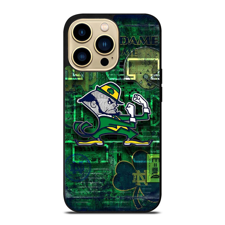 NOTRE DAME FIGHTING LOGO iPhone 14 Pro Max Case Cover