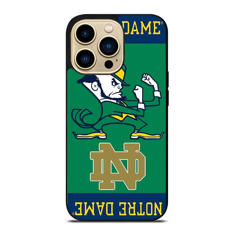 NOTRE DAME FIGHTING iPhone 14 Pro Max Case Cover