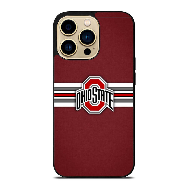 OHIE STATE BUCKEYES LOGO EMBLEM iPhone 14 Pro Max Case Cover
