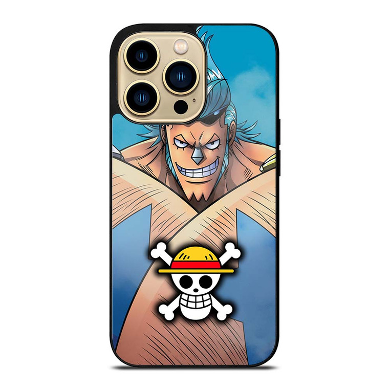 ONE PIECE LOGO CARTOON FRANKY iPhone 14 Pro Max Case Cover