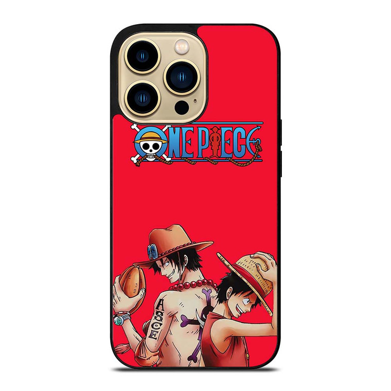 ONE PIECE LUFFY AND ACE iPhone 14 Pro Max Case Cover