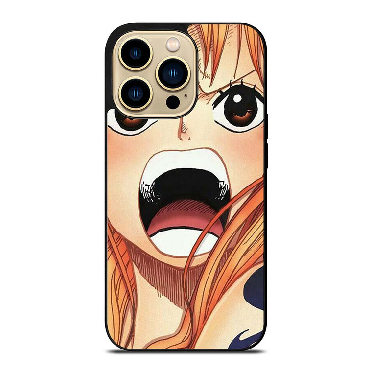 ONE PIECE NAMI FACE iPhone 14 Pro Max Case Cover