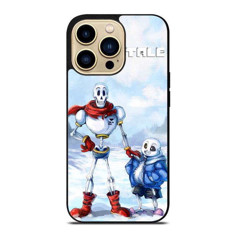PAPYRUS AND UNDERTALE iPhone 14 Pro Max Case Cover