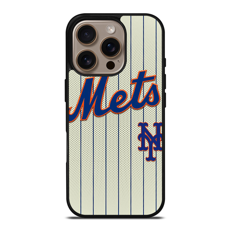 NEW YORK METS BASEBALL TEAM LOGO ICON iPhone 16 Pro Case Cover