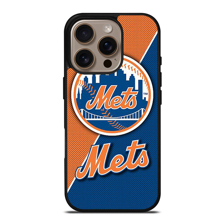 NEW YORK METS MLB iPhone 16 Pro Case Cover