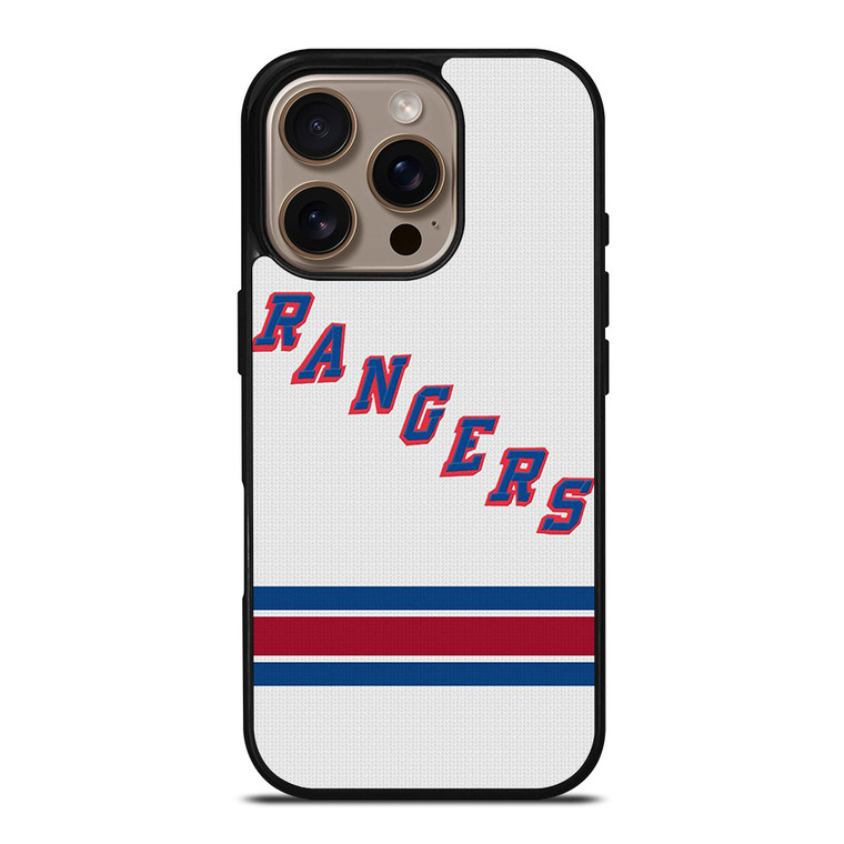 NEW YORK RANGERS LOGO HOCKEY TEAM ICON iPhone 16 Pro Case Cover