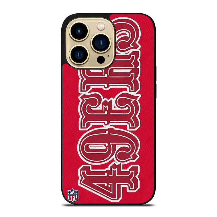 SAN FRANCISCO 49ERS FOOTBALL TEAM LOGO iPhone 14 Pro Max Case Cover