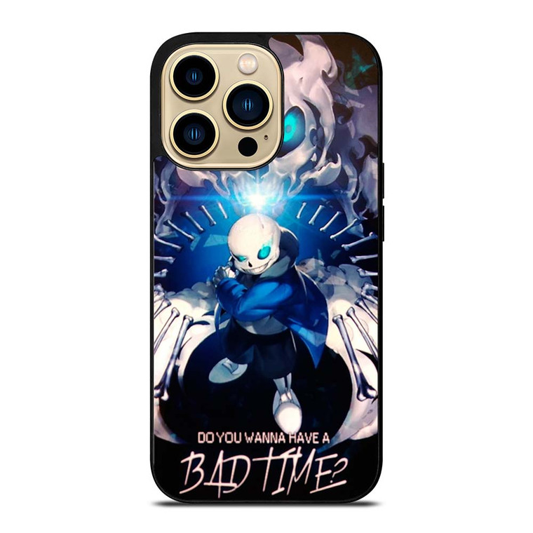 SANS UNDERTALE BAD TIME iPhone 14 Pro Max Case Cover