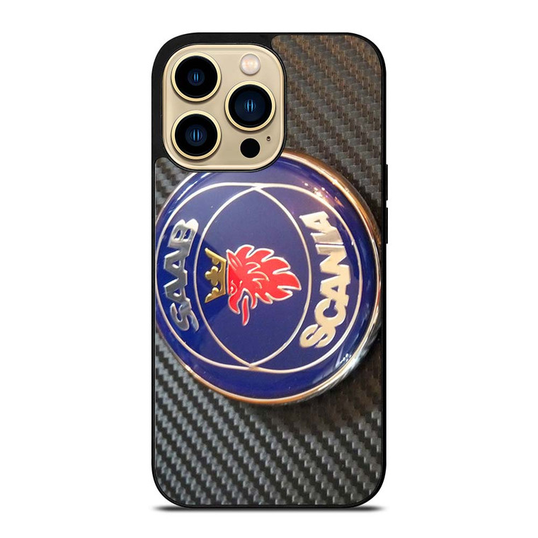 SCANIA TRUCK SAAB EMBLEM iPhone 14 Pro Max Case Cover