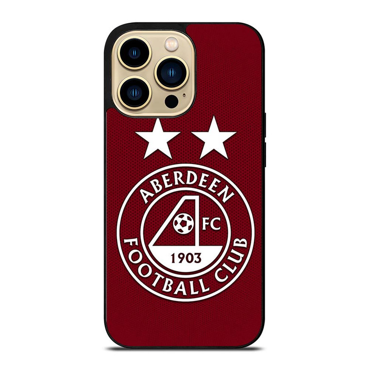 SCOTLAND FOOTBALL CLUB ABERDEEN FC LOGO iPhone 14 Pro Max Case Cover
