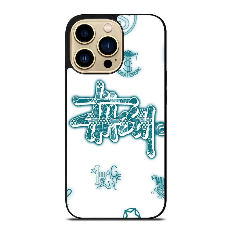 STUSSY LOGO THE DEALERS ICON iPhone 14 Pro Max Case Cover