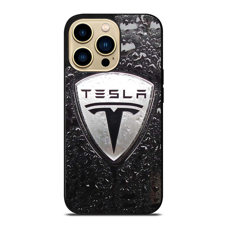 TESLA MOTORS EMBLEM iPhone 14 Pro Max Case Cover